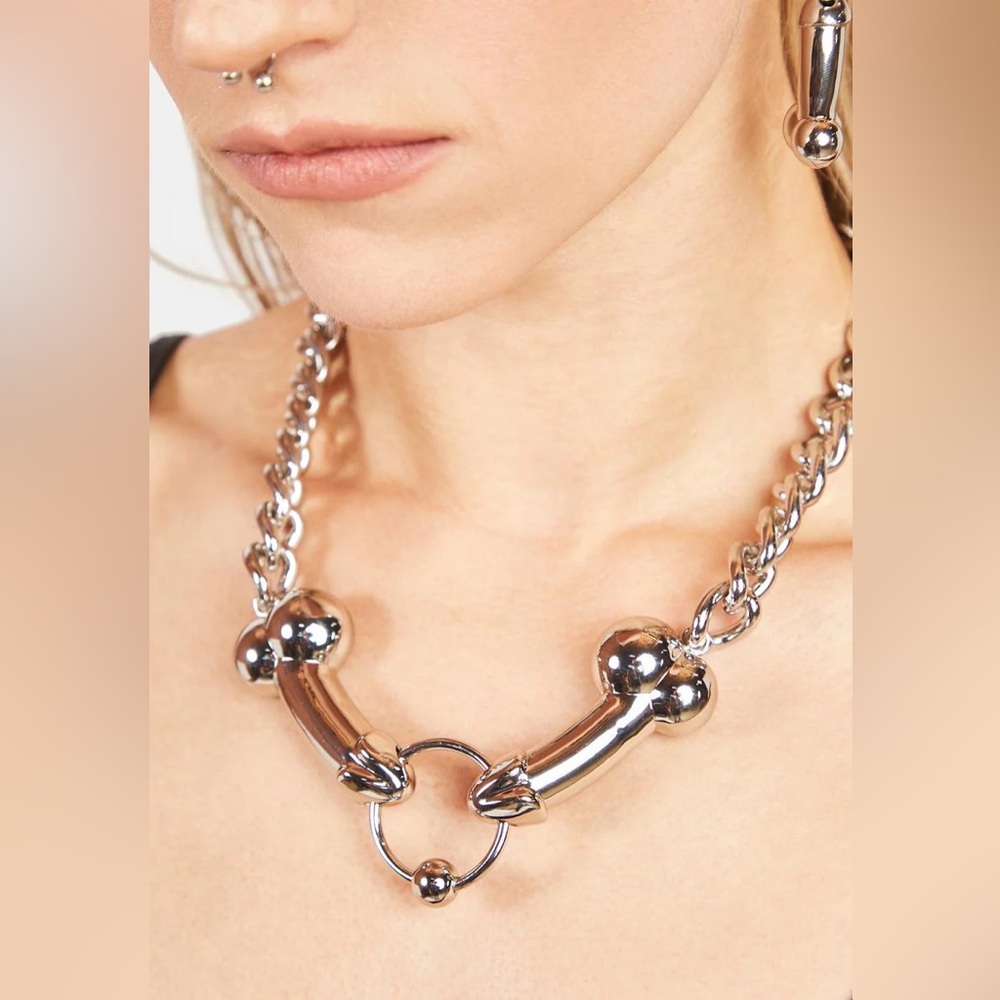Namilia Double the D*ck Chain Necklace